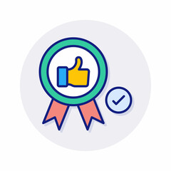 Fototapeta premium Best Practices icon in vector. Logotype