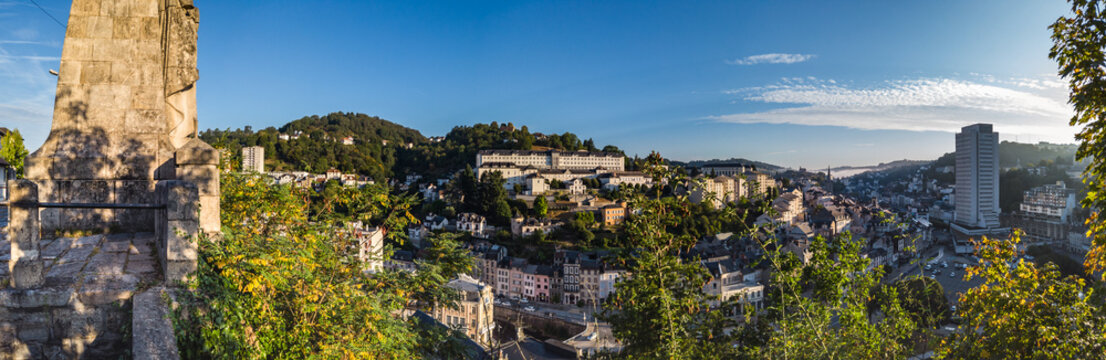 Tulle (Corr&egrave;ze, France) - Vue panoramique de la ville