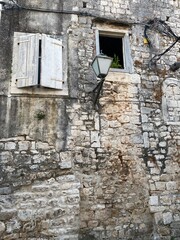 Old dalmatian architecture in Trogir, Croatia