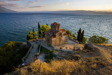 Church of St. John at Kaneo in Ohrid, North Macedonia