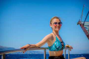 En excursion sur le mer ionienne autour de Corfou