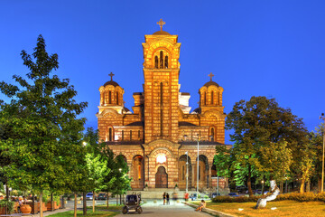 Church of St. Mark, Belgrade, Serbia