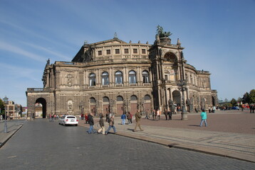 Fototapeta na wymiar Dresden, Semperoper