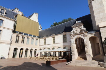 Fototapeta na wymiar Le musée des beaux arts, ancien palais des ducs de Bourgogne, ville de Dijon, departement de la Cote d'Or, France