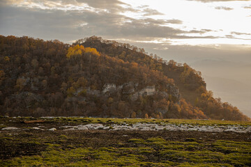 autumn in the mountains
