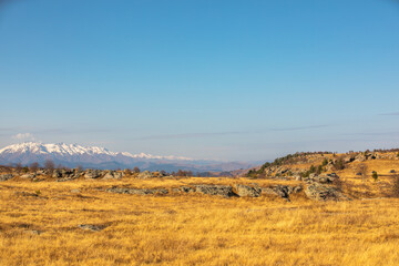 autumn in the mountains