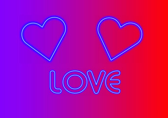 Love neon, Neon love, neon background, neon text love, love text, love, heart