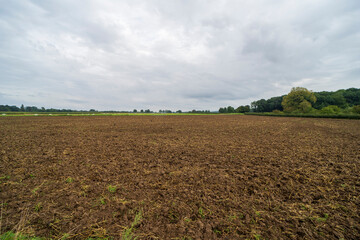 Agricultural fields outside Maastricht, The Netherlands