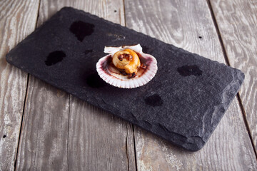Concha a la parmesana