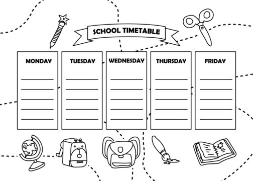 Timetable School Images – Browse 57,723 Stock Photos, Vectors, and Video |  Adobe Stock