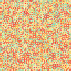 Fototapeta premium Abstract Geometric Pattern generative computational art illustration