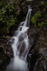 Fototapeta na wymiar todtnauer waterfalls of the black forest (Schwarzwald)