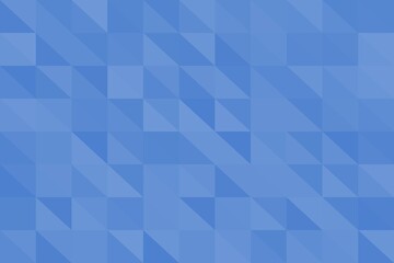 Abstract geometric background with blue triangles