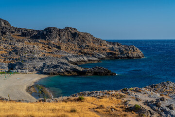 Fototapeta na wymiar Cretan coast