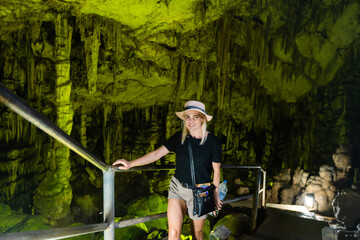 Dikteo Andro Cave also known as birth place of Zeus in Crete, Greece.