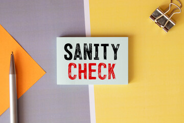 text Sanity check on white business card