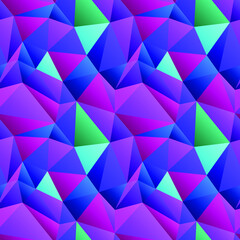 Bright vector texture from polygons with a gradient.