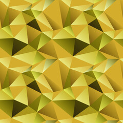 Gold vector texture from polygons with a gradient.