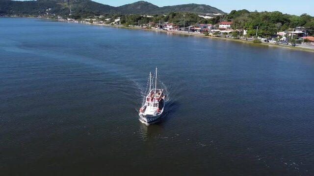 Lagoa da Concei&ccedil;&atilde;o Barco Florianopolis