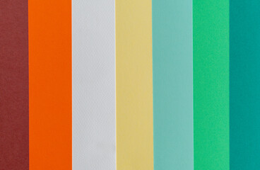 Multi colored abstract paper of pastel colors palette, with geometric shape.
