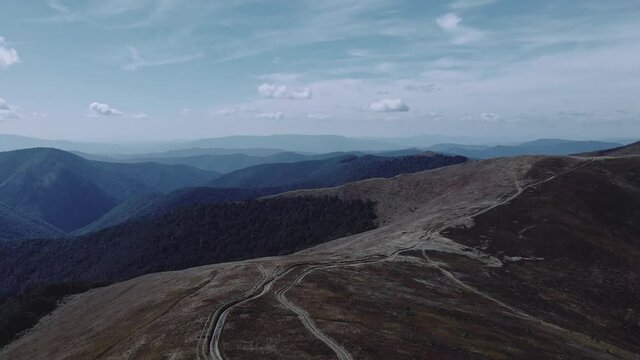 Location place of Carpathians mountain, Ukraine, Europe. Image of stunning scenery, nature wallpapers. Drone Footage. Discover the beauty of earth.
