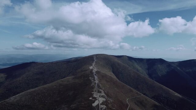 Location place of Carpathians mountain, Ukraine, Europe. Image of stunning scenery, nature wallpapers. Drone Footage. Discover the beauty of earth.
