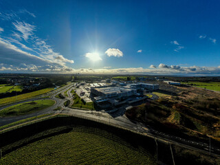 Landscape, City, Nature, Limerick, Buildings, Plants, Background, Macro