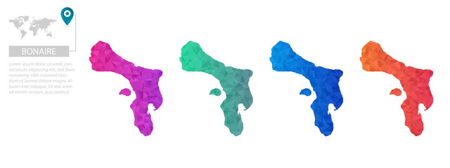 Set of vector polygonal Wales maps. Bright gradient map of country in low poly style. Multicolored country map in geometric style for your infographics, polygonal design for your ,Vector eps10