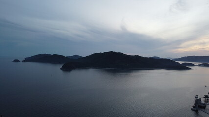 SDGs地球環境！日本の自然！山口県瀬戸内海の景色