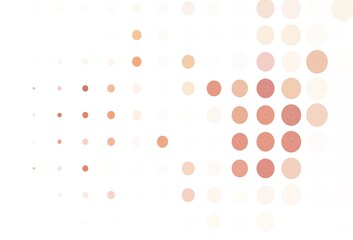 Light Red vector template with circles.