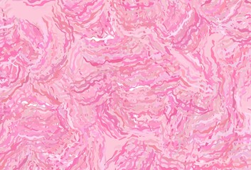 Fototapeta premium Light Pink, Yellow vector background with bent lines.