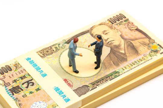 札束（ 1万円札）