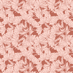 Obraz premium Flower Seamless Pattern