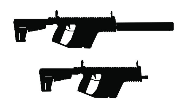 Kriss Vector CRB and SBR Rifle Silhouette