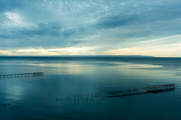 Strait of Magellan, Punta Arenas, Chile 