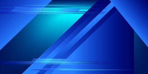 Abstract  blue background with lines