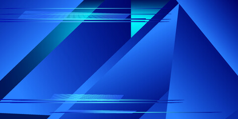 Abstract  blue background with lines