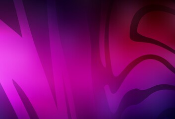 Dark Pink vector abstract blurred layout.