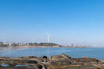 Beautiful small fishing village with a long coastline and clean beaches and sea water