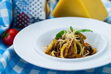 Vegetrian spaghetti