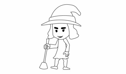 Halloween Coloring Pages for kids