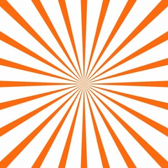 sunburst in vintage style, Abstract background, sun ray comic book background, sunset retro design