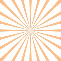 sunburst in vintage style, Abstract background, sun ray comic book background, sunset retro design