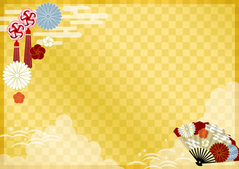 豪華な和風フレーム