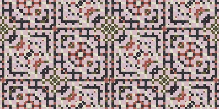Colourful Psychedelic Pattern Background Loop