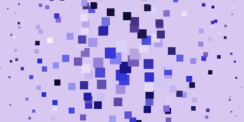 Light Purple vector pattern in square style.
