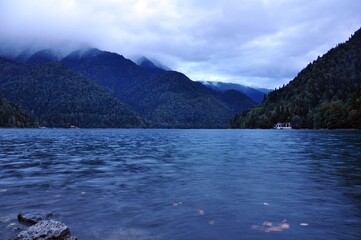 lake in the mountains