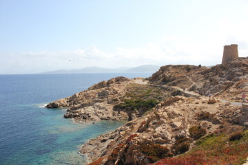 Fototapeta na wymiar Corse Ile Rousse sentier littoral 4