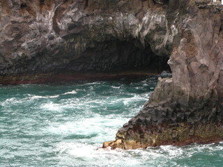 Naklejka premium COSTA ROCOSA EN LANZAROTE