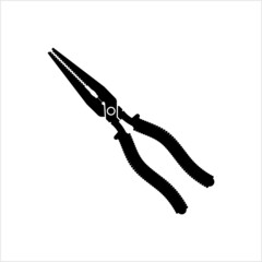 Pliers Icon, Hand Tool To Hold Objects Firmly